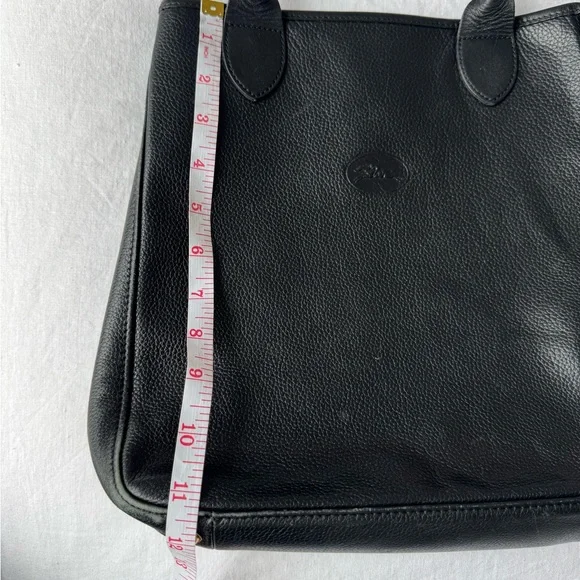 Longchamp Black Leather Tote - Picture 11 of 14